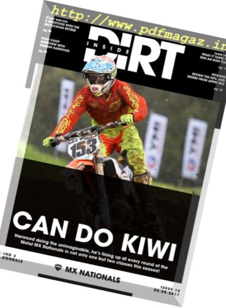 Inside Dirt – Issue 18, 2017 Cover