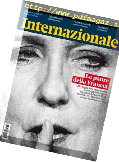 Internazionale – 21-27 Aprile 2017 Cover