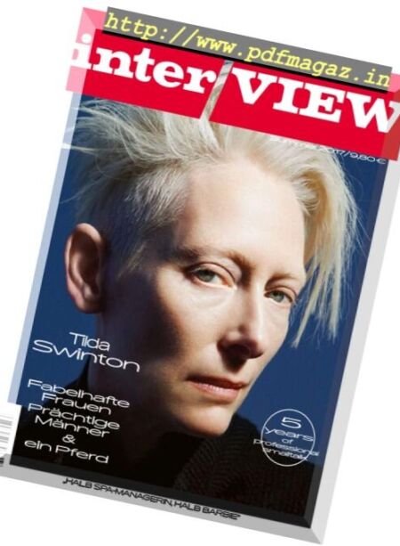 Interview Germany – Sommer 2017 Cover