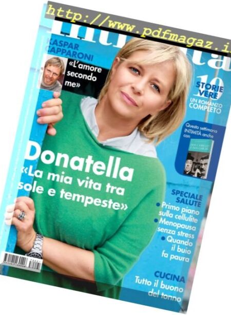 Intimita – 31 Maggio 2017 Cover