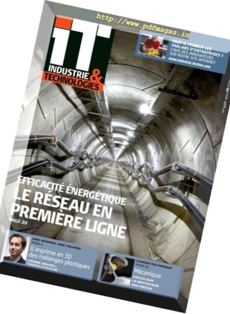IT. Industrie&Technologies – Mai 2017 Cover
