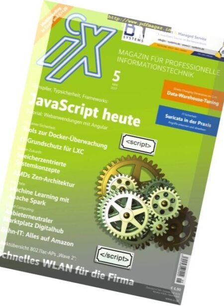 iX Magazin – Mai 2017 Cover