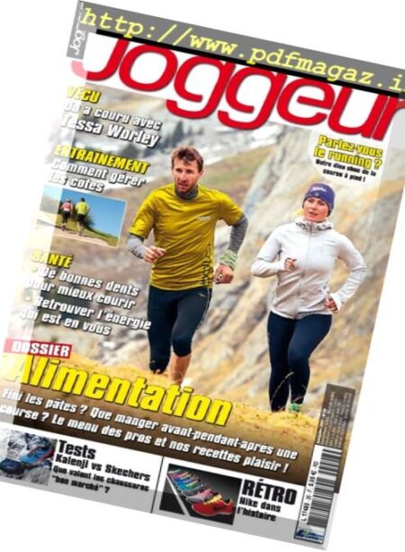 Joggeur – Juin-Juillet 2017 Cover