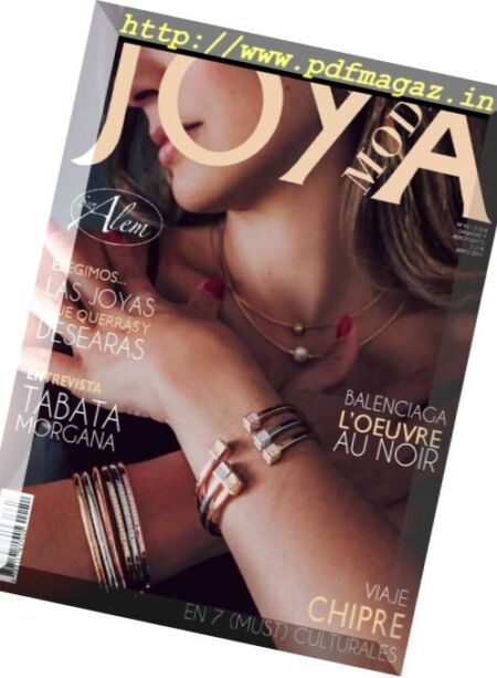 Joya Moda – Mayo 2017 Cover