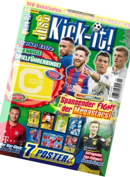 Just Kick-it! – Mai 2017 Cover