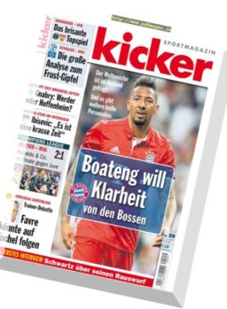 Kicker – 11 Mai 2017