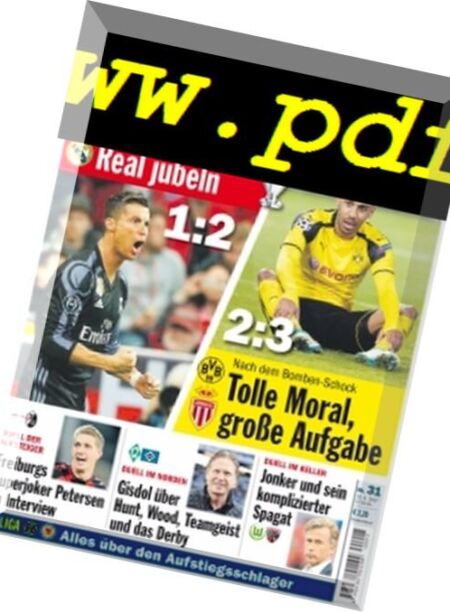 Kicker – 13 April 2017 Cover