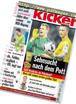Kicker – 26 Mai 2017