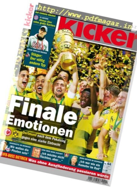 Kicker – 29 Mai 2017 Cover