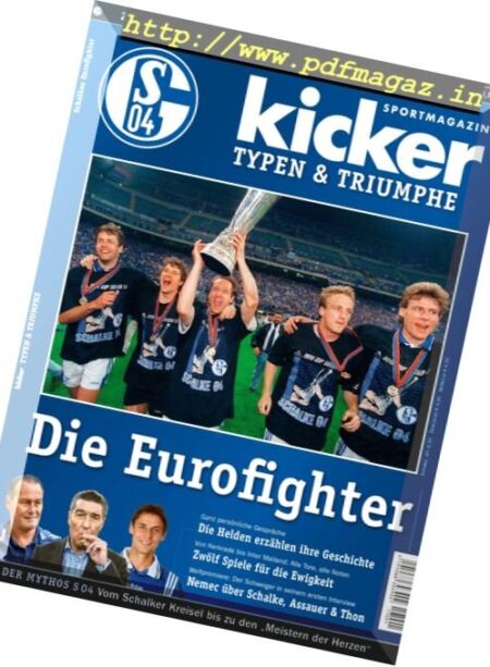 Kicker – Typen & Triumphe 2017 Cover