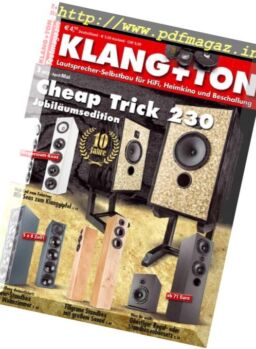 Klang & Ton – April-Mai 2017
