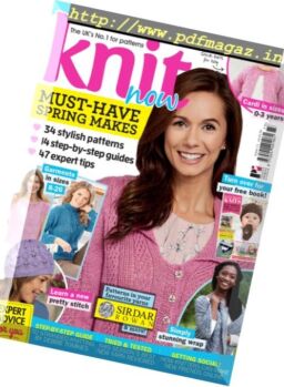 Knit Now – Issue 73, 2017