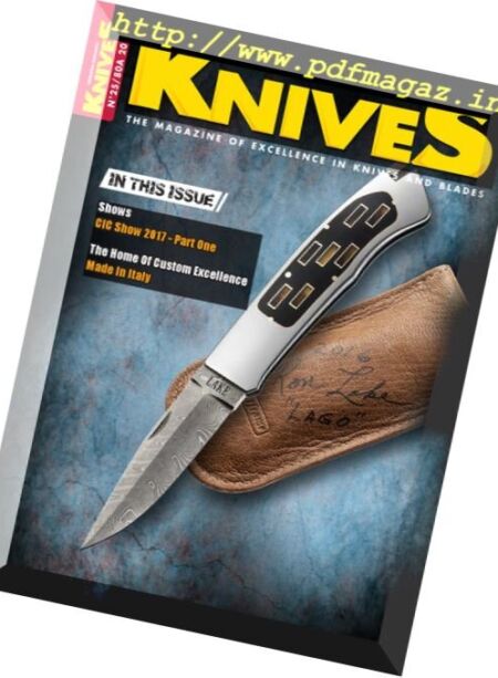 Knives International – Issue 25, 2017 Cover