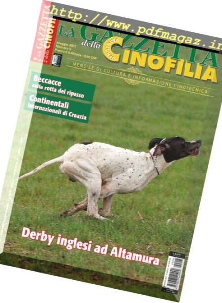 La Gazzetta Della Cinofilia Venatoria – Maggio 2017 Cover