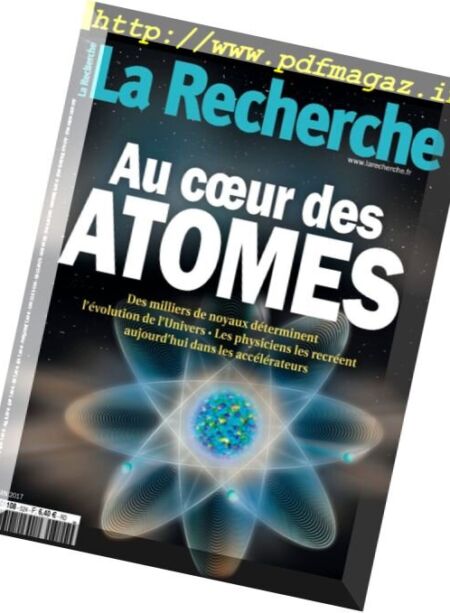 La Recherche – Juin 2017 Cover