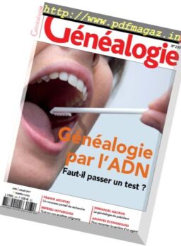 La Revue Francaise de Genealogie – Juin-Juillet 2017