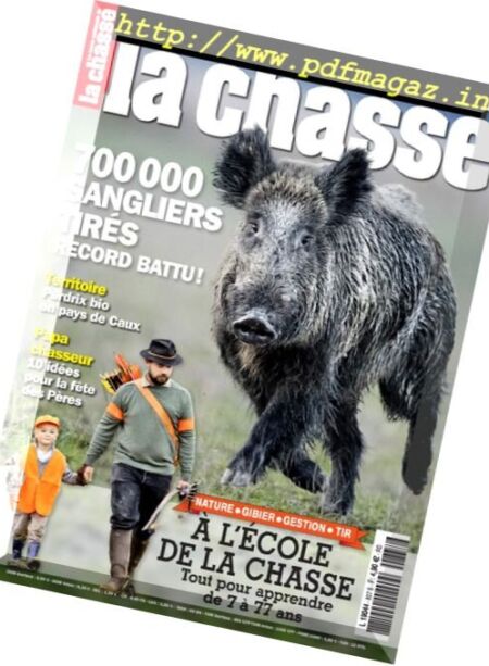 La Revue Nationale de la Chasse – Juin 2017 Cover