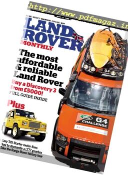 Land Rover Monthly – July 2017