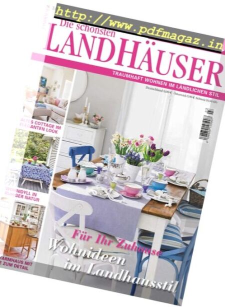 Landleben – Spezial Die schonsten Landhauser – April-Mai 2017 Cover
