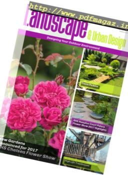 Landscape & Urban Design – May-June 2017