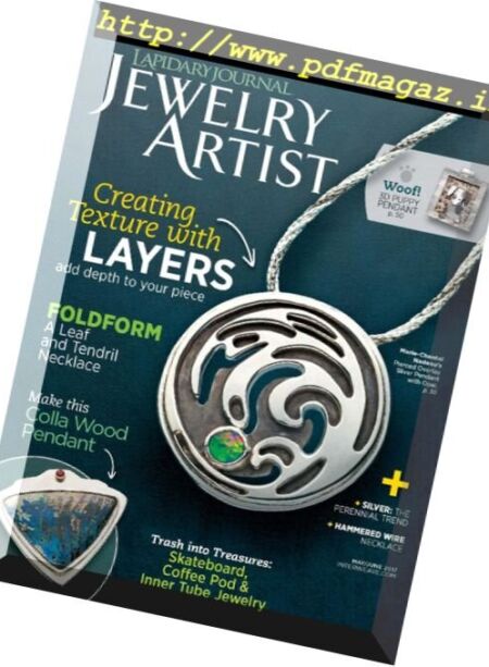 Lapidary Journal Jewelry Artist – May-June 2017 Cover