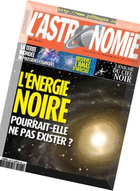 L’Astronomie – Juin 2017 Cover