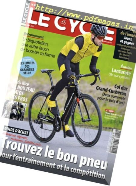 Le Cycle – Avril 2017 Cover