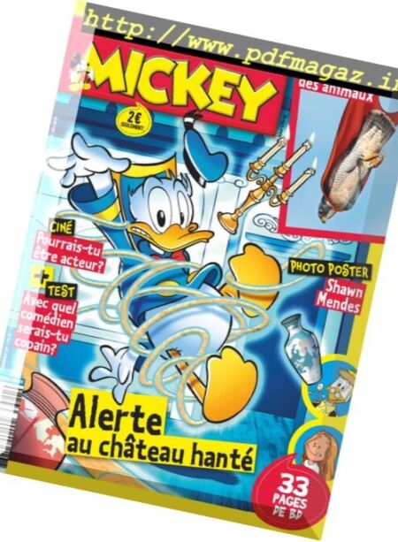 Le Journal de Mickey – 17 Mai 2017 Cover
