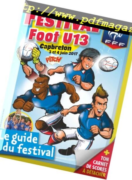 Le Journal de Mickey – Festival Foot 2017 Cover