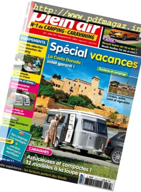 Le Monde du Plein-Air – Juin-Juillet 2017 Cover