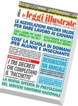 Leggi Illustrate – Febbraio 2017
