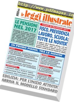 Leggi Illustrate – Gennaio 2017