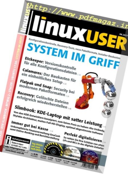 LinuxUser – Juni 2017 Cover
