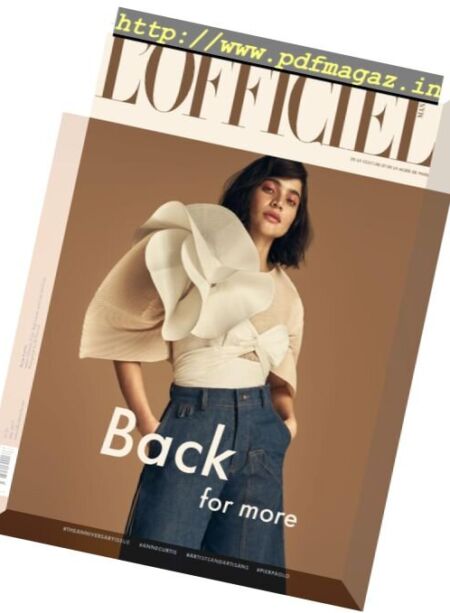 L’Officiel Manila – May 2017 Cover