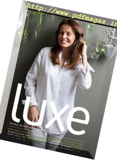 Luxe – May-June 2017 Cover