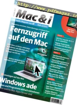 Mac und i Germany – April Mai 2017
