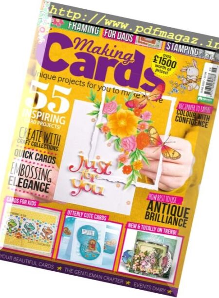 Making Cards – June 2017 Cover