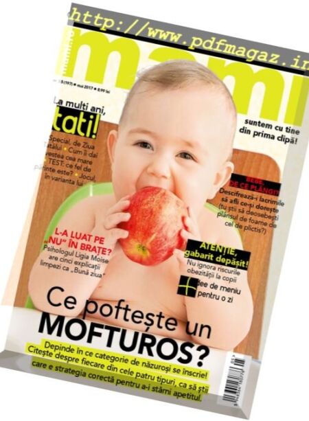 Mami Romania – Mai 2017 Cover