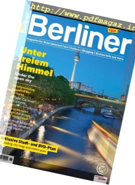 Marco Polo Berliner – Juni 2017 Cover