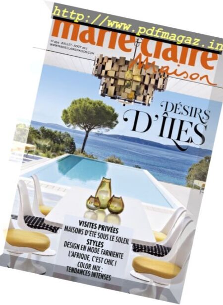 Marie Claire Maison – Juillet-Aout 2017 Cover