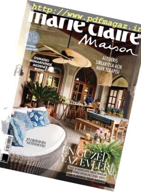 Marie Claire Maison Turkey – Haziran 2017 Cover