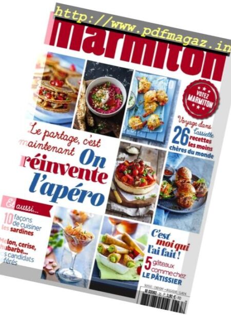 Marmiton – Mai-Juin 2017 Cover