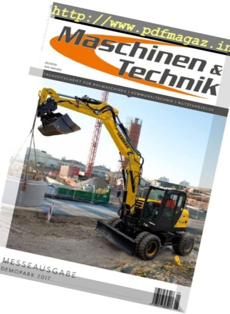 Maschinen & Technik – Juni 2017 Cover