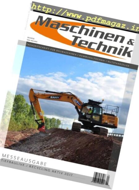 Maschinen &Technik – April 2017 Cover