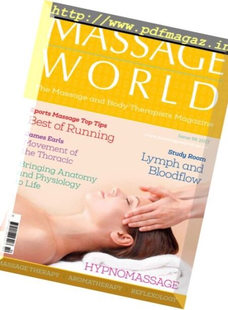 Massage World – Issue 96, 2017 Cover