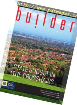 Master Builder Victoria – April-May 2017