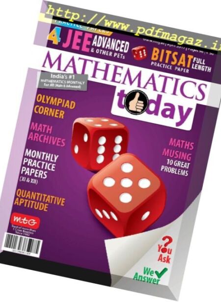 Mathematics Today – April 2017 Cover