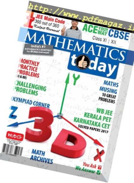 Mathematics Today – June 2017 Cover