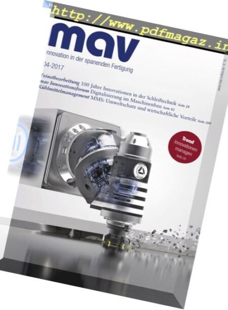 MAV – April 2017 Cover