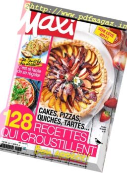 Maxi – Hors Serie Cuisine – Mai-Juin 2017